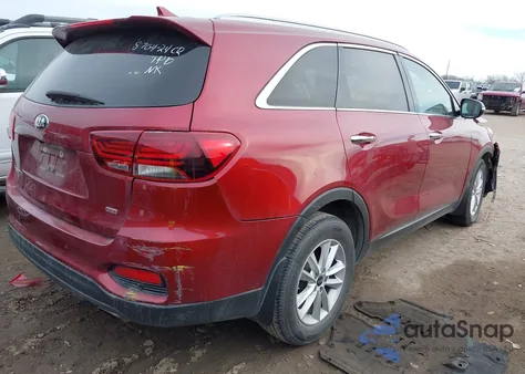 2019 Kia Sorento 2.4L Lx from USA, damaged, VIN 5XYPG4A37KG465964
